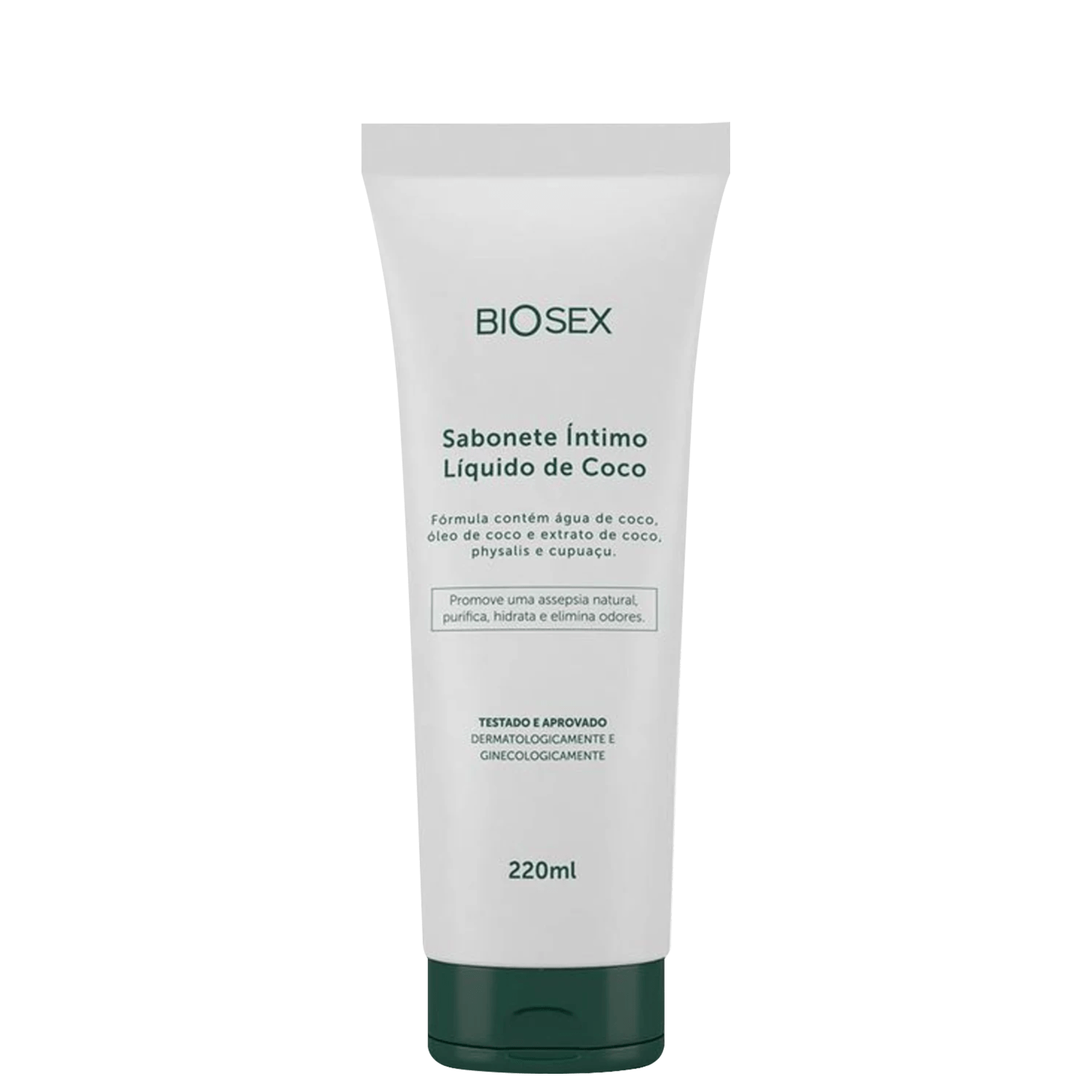 Sabonete Líquido Íntimo A Sós Biosex Coco 220ml