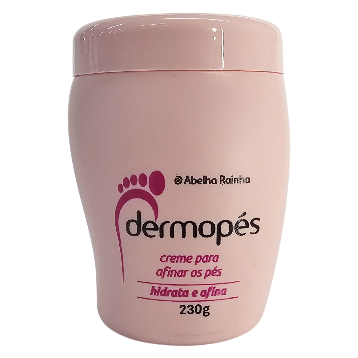 Creme para Afinar os Pés Abelha Rainha Dermopés Hidrata e Afina 230g