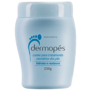 Creme para Tratamento dos Pés Abelha Rainha Dermopés Hidrata e Restaura 230g
