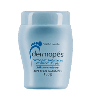 Creme de Tratamento para os Pés Abelha Rainha Dermopés Hidrata e Restaura 130g
