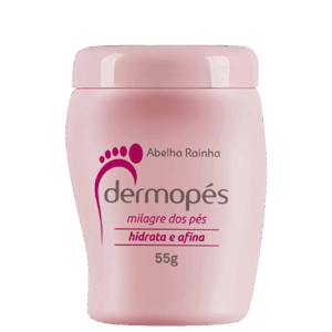 Creme de Tratamento para os Pés Abelha Rainha Dermopés Milagre dos Pés 55g