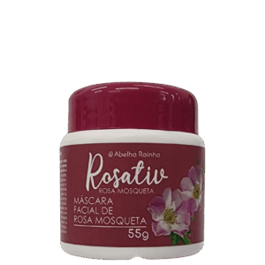 Máscara Facial Abelha Rainha Rosativ 3 em 1 55g