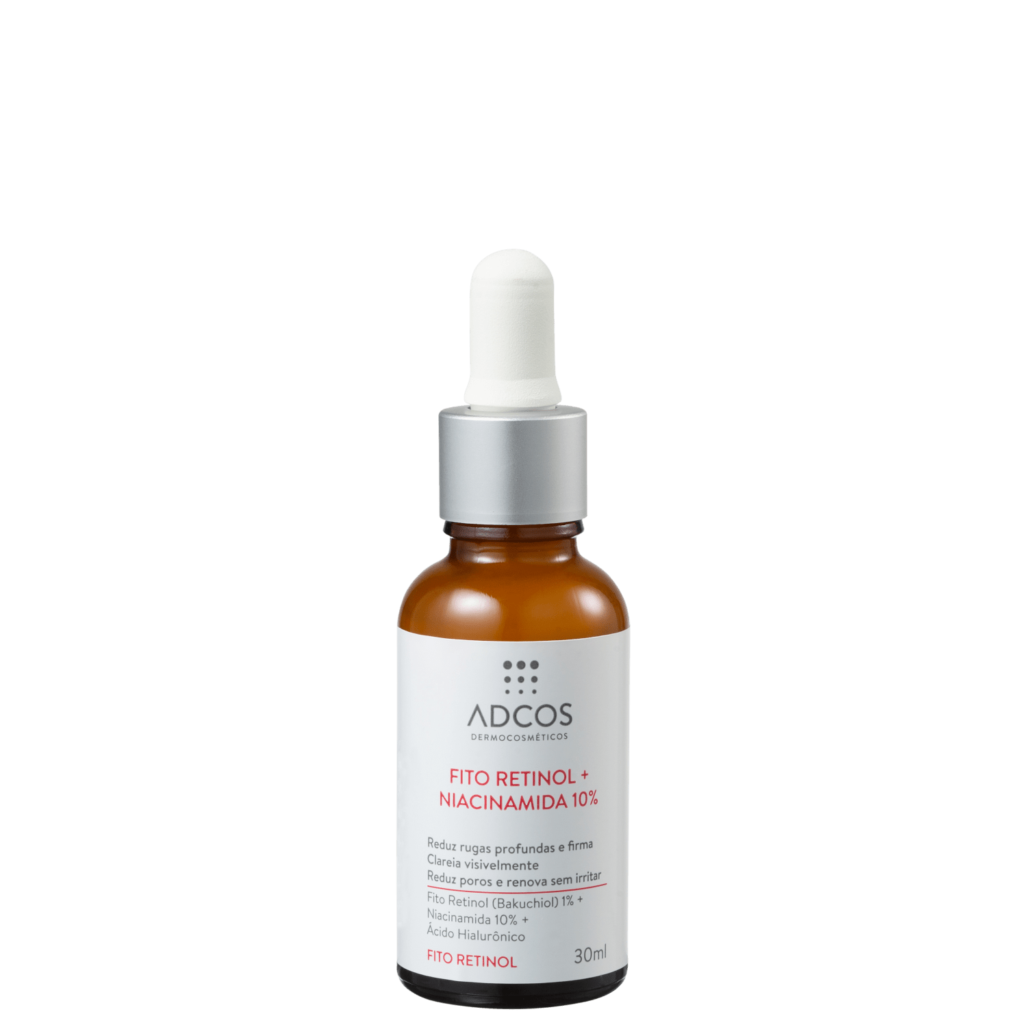 Sérum Redutor de Linhas Adcos Fito Retinol Niamicida 10% 30ml