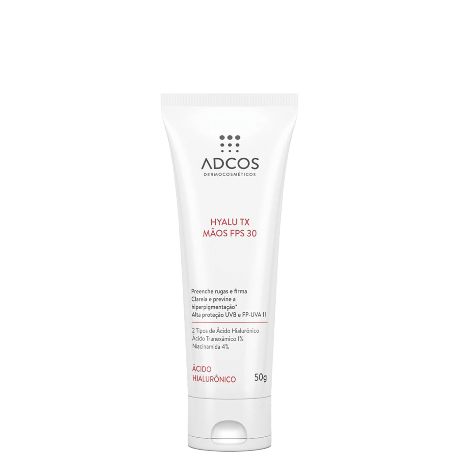 Creme para Mãos Adcos Hyalu TX FPS30 50g