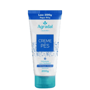 Creme para os Pés Agradal Hidratação Intensa 200g
