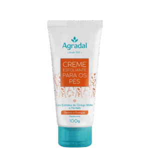 Creme Esfoliante para os Pés Agradal Renova e Energiza 100g
