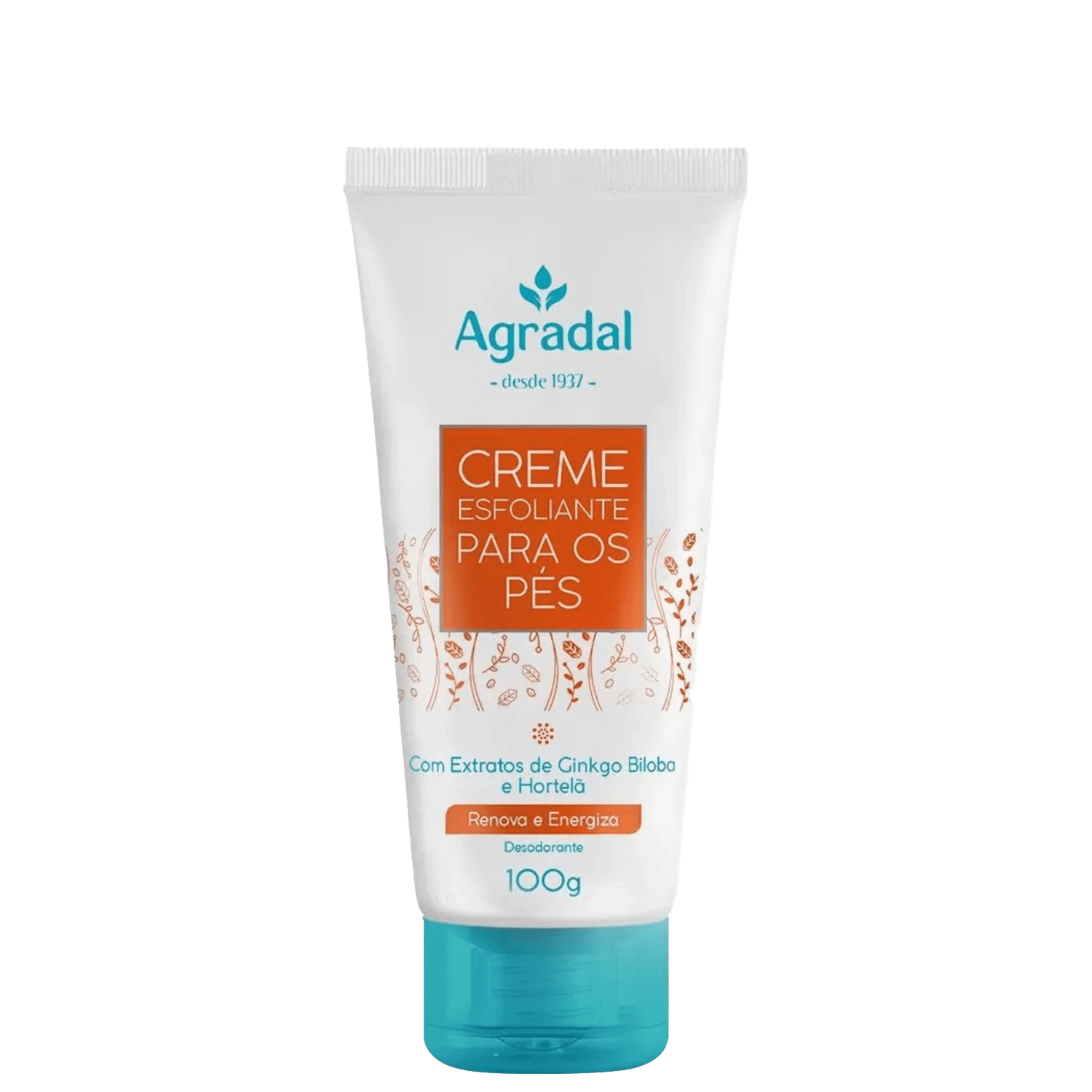 Creme Esfoliante para os Pés Agradal Renova e Energiza 100g
