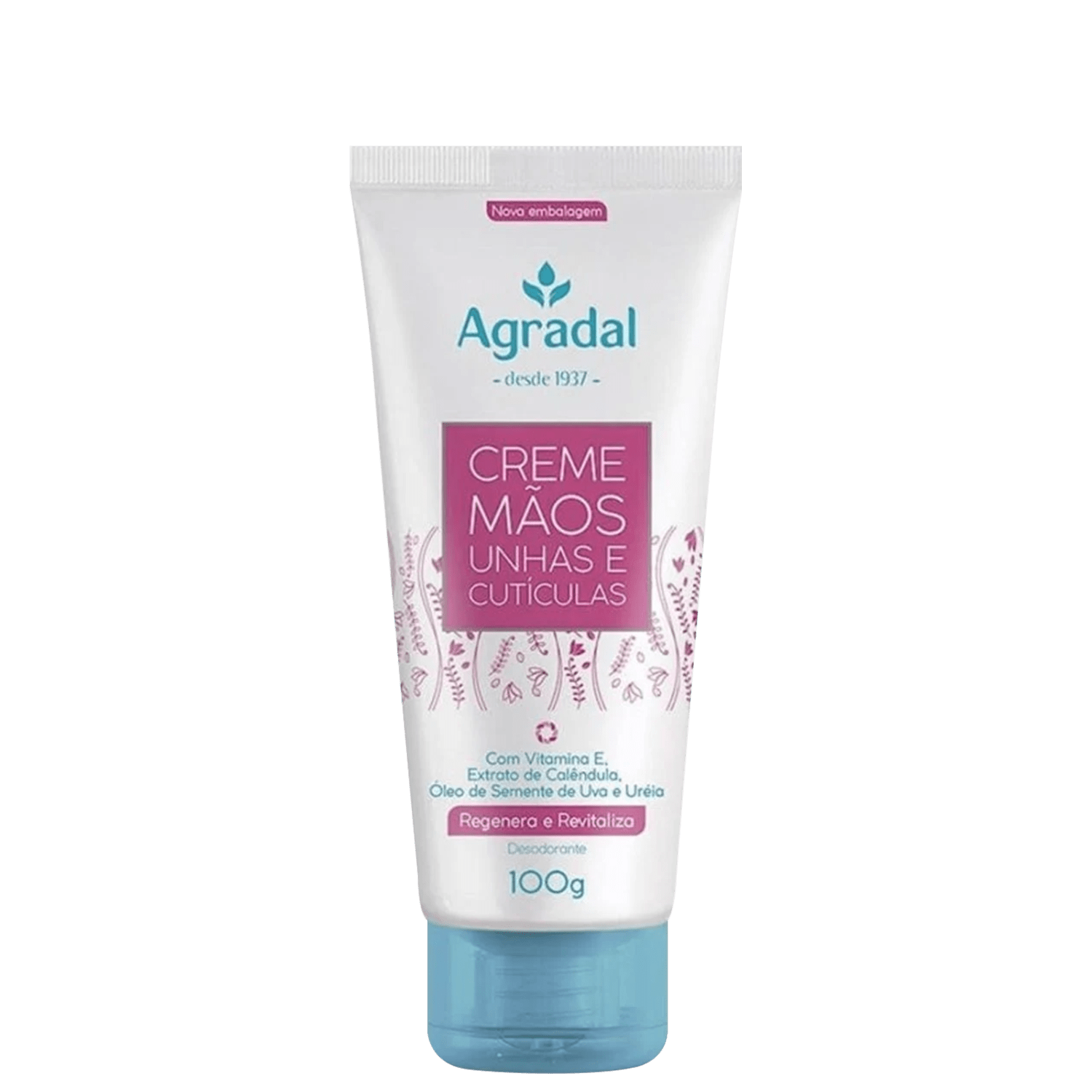 Creme para Mãos Agradal Unhas e Cutículas 100g