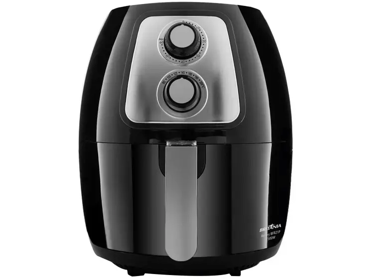 Air Fryer Britânia Preto Timer 3,4L BFR21P