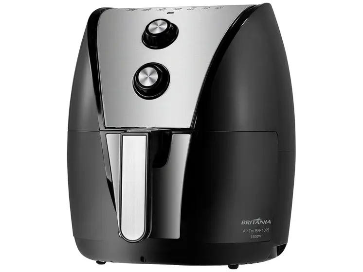 Air Fryer Britânia Preta Timer 4,35L BFR40PI