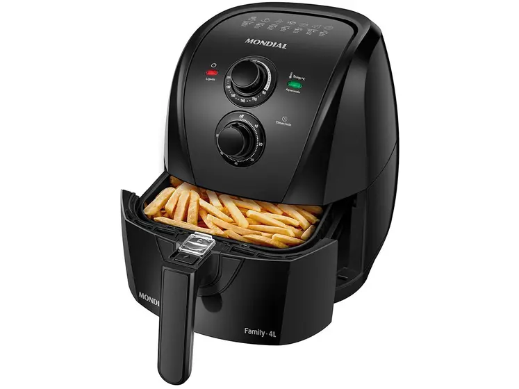 Air Fryer Mondial Preta Timer AFN-40-BF