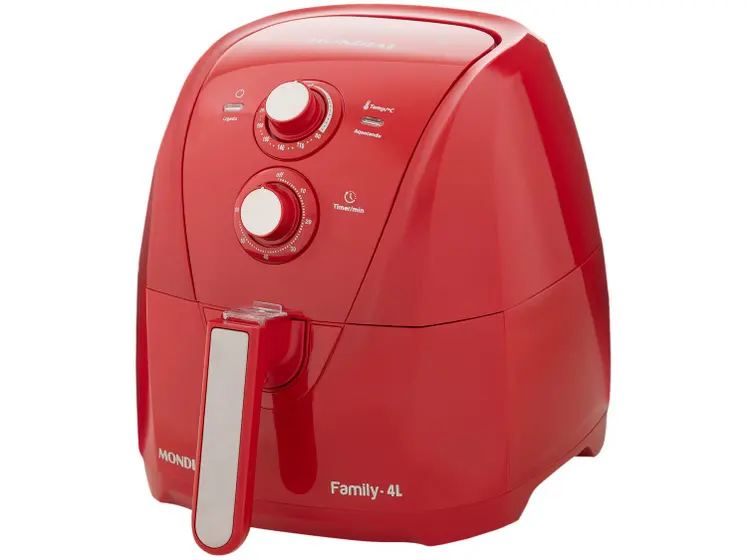 Air Fryer Mondial Vermelha Timer 4L AFN40FR