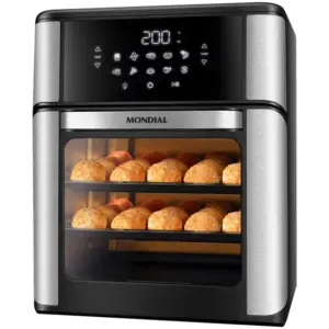 Air Fryer Mondial Forno Oven Preta 12L AFON-12L-BI