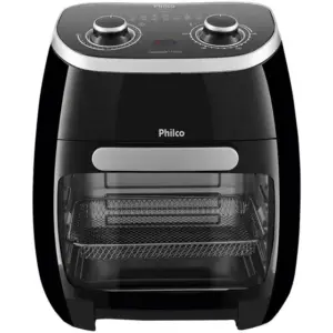 Air Fryer Philco 2 em 1 Air Fry Forno Oven Preto 11L PFR2000P