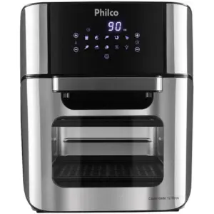 Air Fryer Philco Oven Preta Forno Timer 12L PFR2200P Air Fryer Philco Oven Preta Forno Timer 12L PFR2200P