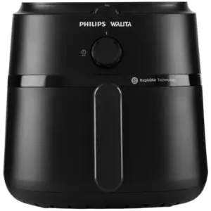 Air Fryer Philips Walita Série 1000 XL Preta Timer 6,2L NA130 Air Fryer Philips Walita Série 1000 XL Preta Timer 6,2L NA130