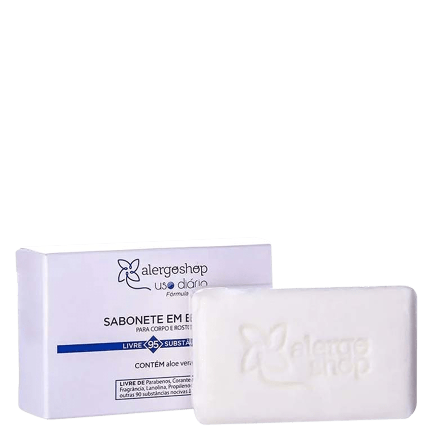 Sabonete em Barra Alergoshop Aloe Vera 100g