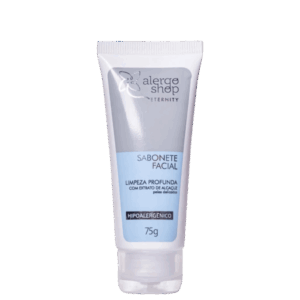 Sabonete Facial Alergoshop Eternity Hipoalergênico 75g
