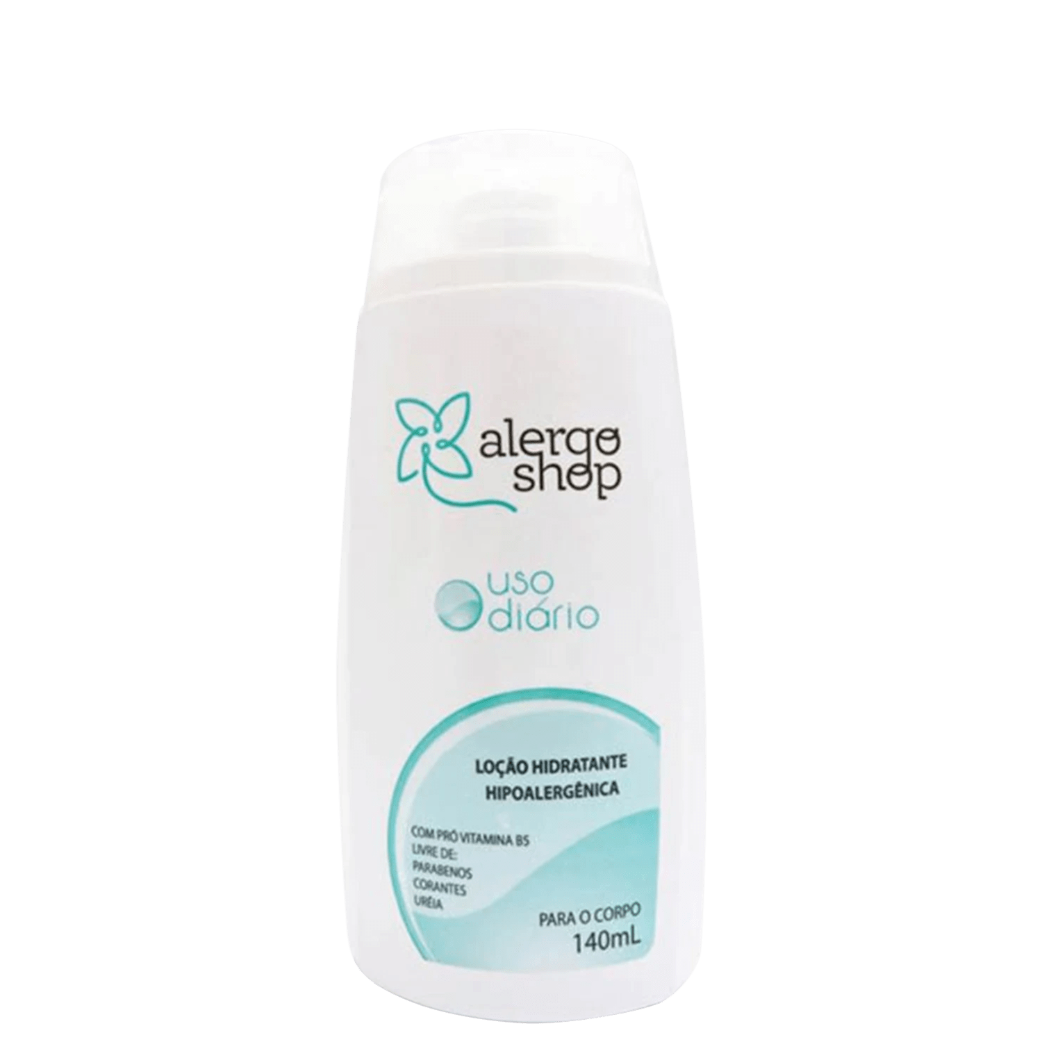 Loção Corporal Alergoshop Hipoalergênica Uso Diário Hidratante 140ml