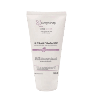 Loção Corporal Alergoshop Total Care Hipoalergênica Ultrahidratante 150ml Loção Corporal Alergoshop Total Care Hipoalergênica Ultrahidratante 150ml