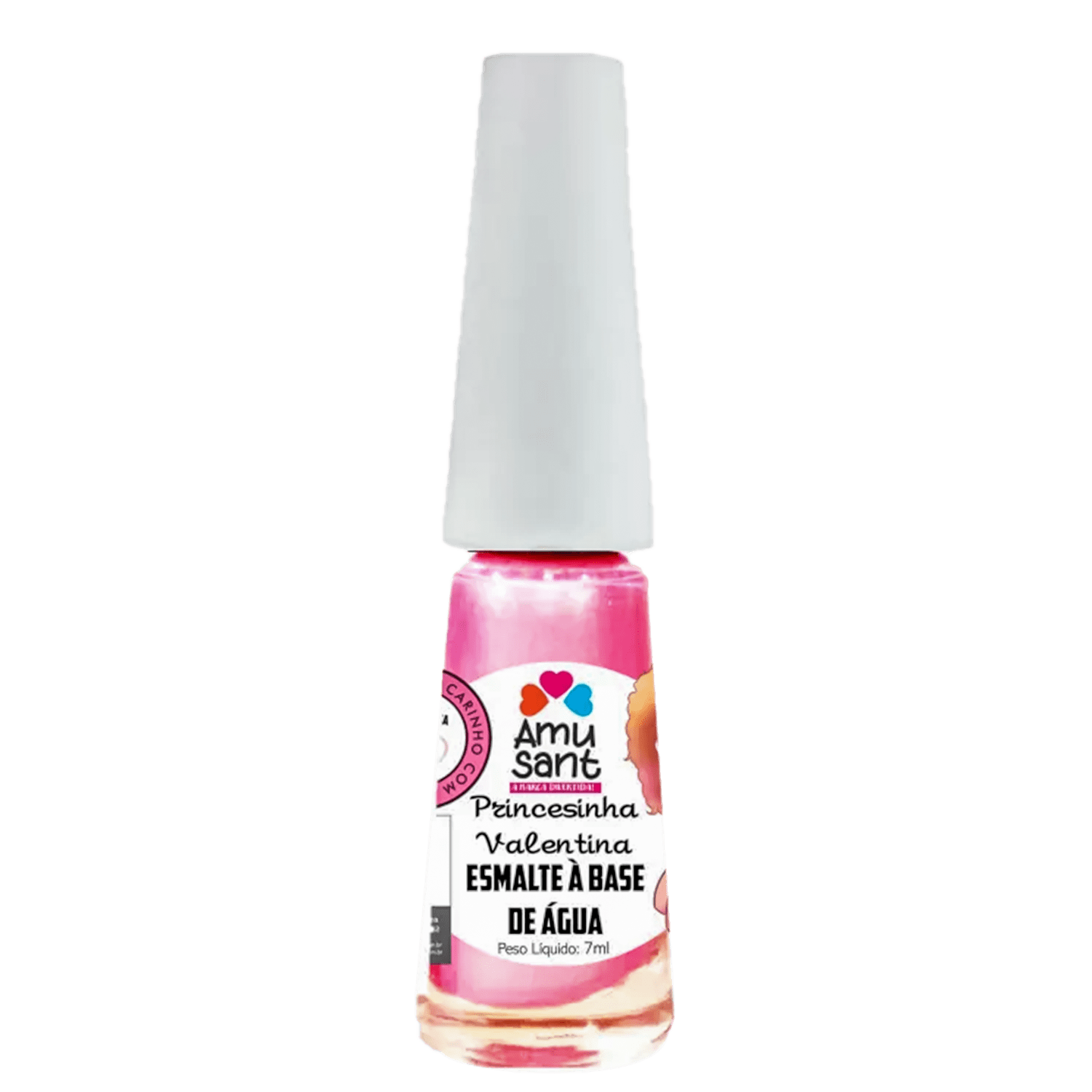 Esmalte à base de água Amusant Princesinha Valentina 7ml