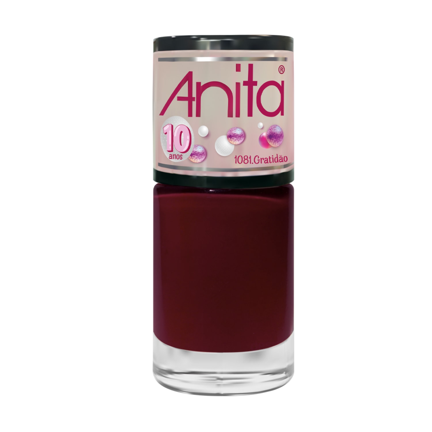 Esmalte Cremoso Anita Coleção 10 Anos Gratidão 1081 10ml