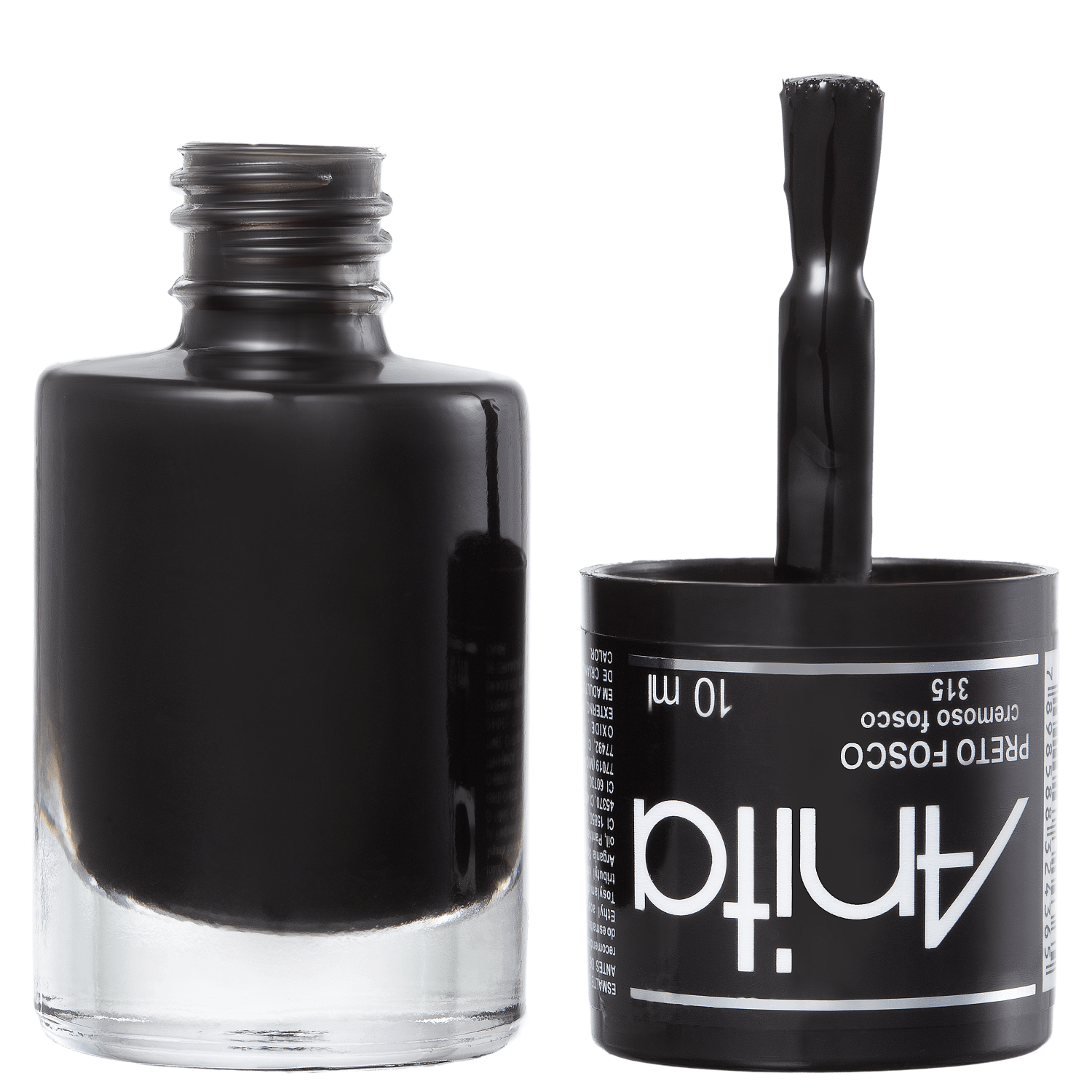 Esmalte Anita Preto Fosco 315 10ml