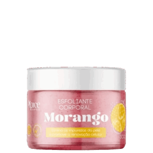 Esfoliante Apice Cosméticos Morango Corporal 300g Esfoliante Apice Cosméticos Morango Corporal 300g