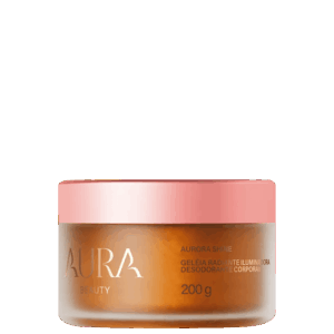 Geleia Corporal Aura Beauty Aurora Shine Radiante Iluminadora Desodorante 200g Geleia Corporal Aura Beauty Aurora Shine Radiante Iluminadora Desodorante 200g