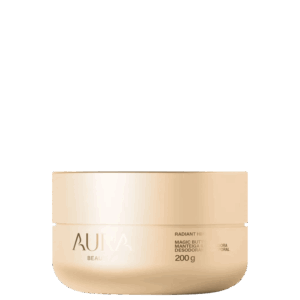 Manteiga Corporal Aura Beauty Magic Butter Radiant Hera Iluminadora Desodorante 200g