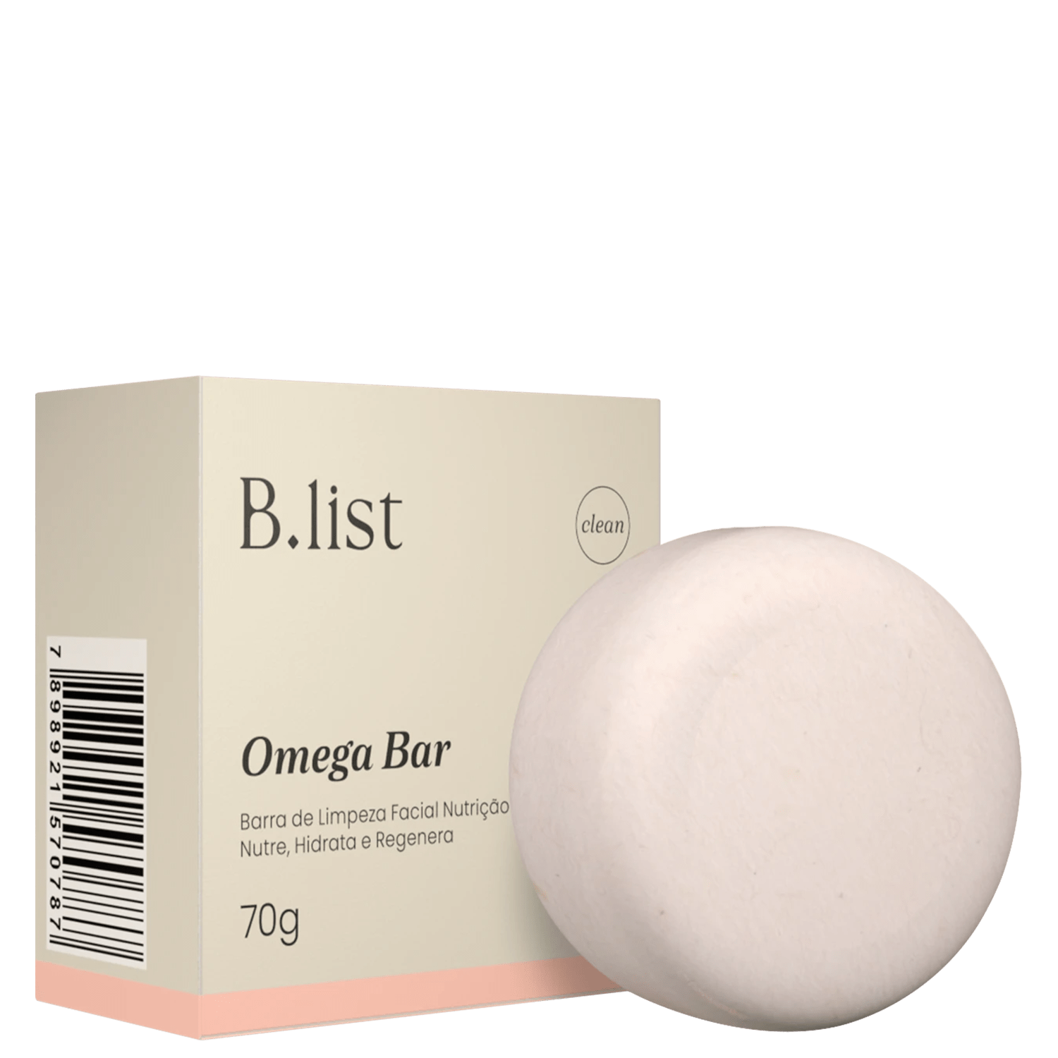 Barra de Limpeza B,list Brasil Omega Bar Nutrição 70g