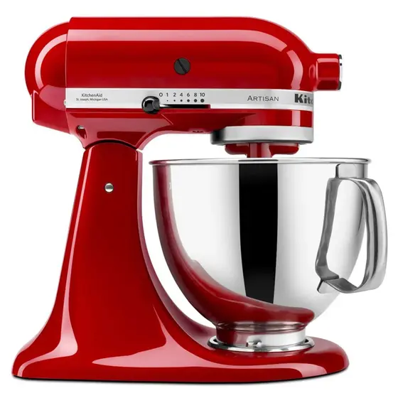 Batedeira Planetária KitchenAid Artisan Empire Red 220V
