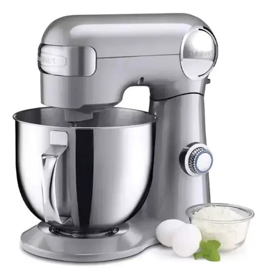 Batedeira Planetária Cuisinart Precision Master 5.5L Prata 127V SM-50BCCBR