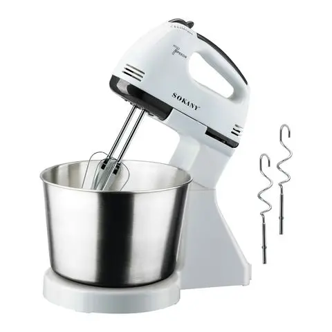 Batedeira Planetária Elétrica Sokany 250W 7 Velocidades 2L