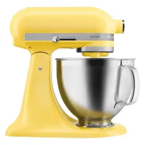 Batedeira Planetária KitchenAid Artisan com 10 Velocidades e 4 Batedores Butter Batedeira Planetária KitchenAid Artisan com 10 Velocidades e 4 Batedores Butter