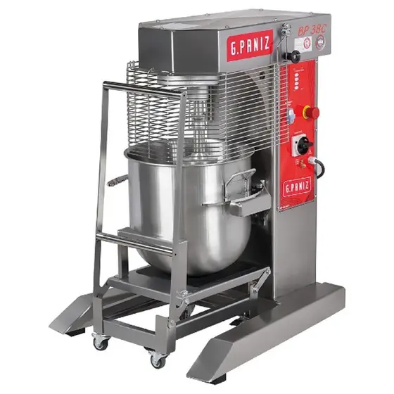 Batedeira Planetária G.Paniz 38L Inox Monofásico BP-38C