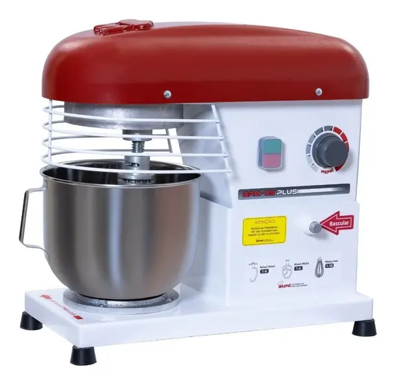 Batedeira Planetária Industrial Maná 5L 10 Velocidades