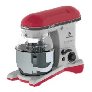 Batedeira Planetária Braesi Eclair 5L Vermelha Bivolt BP-500 Batedeira Planetária Braesi Eclair 5L Vermelha Bivolt BP-500