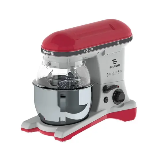 Batedeira Planetária Progas Braesi Eclair 5L Vermelho BP500