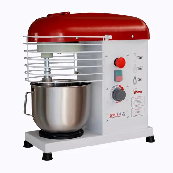 Batedeira Planetária Industrial Maná Plus 6L