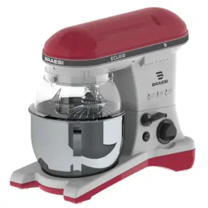 Batedeira Planetária Braesi 800W Vermelha Bivolt BP-500