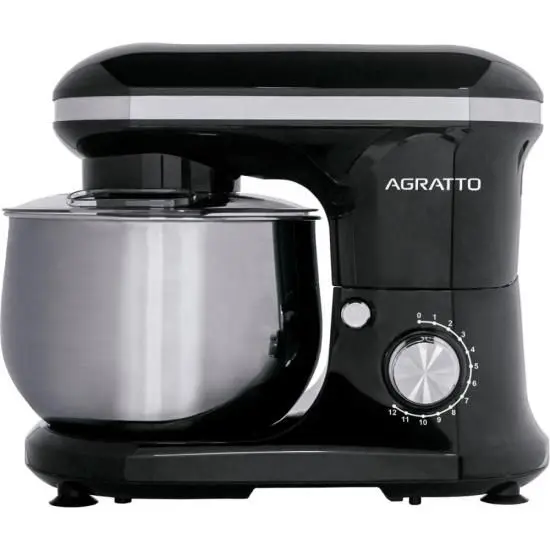 Batedeira Planetária Agratto Supremma 5L Preta 220V