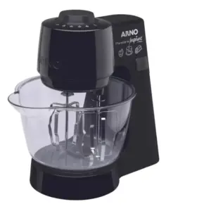 Batedeira Planetária Arno Inspirart 500W Preta 220V Batedeira Planetária Arno Inspirart 500W Preta 220V