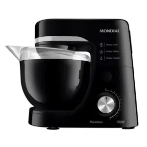 Batedeira Planetária Mondial 700W 12 Velocidades Preto BP-03 Batedeira Planetária Mondial 700W 12 Velocidades Preto BP-03