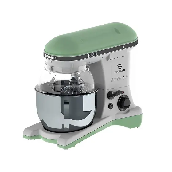 Batedeira Planetária Industrial Profissional Braesi com Pedestal Bivolt