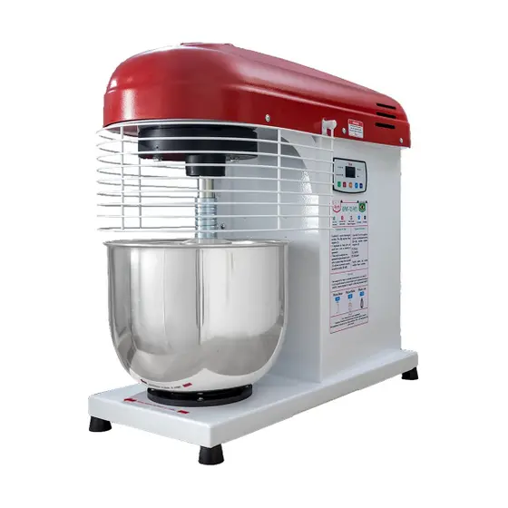 Batedeira Planetária Profissional Maná 5L Vermelha