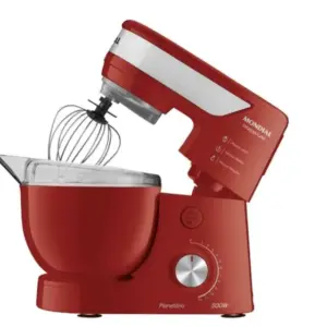Batedeira Planetária Mondial 500W Vermelha com 2 Tigelas 127V Batedeira Planetária Mondial 500W Vermelha com 2 Tigelas 127V