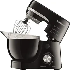 Batedeira Planetária Mondial 700W Preta 110V BP-03 Batedeira Planetária Mondial 700W Preta 110V BP-03