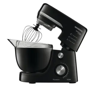 Batedeira Planetária Mondial Special Line Preto com Inox 220V B-48-BSL Batedeira Planetária Mondial Special Line Preto com Inox 220V B-48-BSL