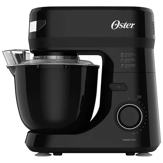 Batedeira Planetária Oster 12 Velocidades com 3 Batedores